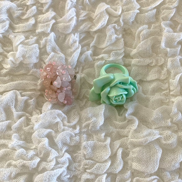 Bundle of Statement Rings - Picture 1 of 5